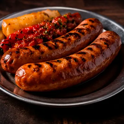 Chorizos a la parrilla